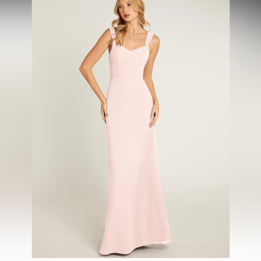 AZAZIE DENICE Dusty Rose bridesmaids dress
